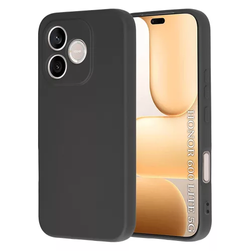 Techsuit - SoftFlex szilikon tok - Honor 600 Lite - Fekete