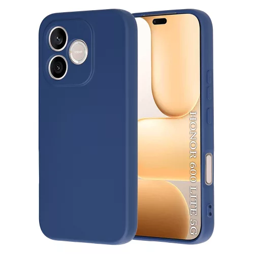 Techsuit - SoftFlex szilikon tok - Honor 600 Lite - Sötétkék
