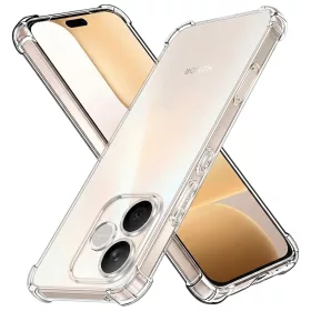   Techsuit - Shockproof Átlátszó Ütésálló Szilikon tok - Honor 600 Lite - Átlátszó