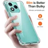 Techsuit - Shockproof Átlátszó Ütésálló Szilikon tok - Honor 600 Lite - Átlátszó