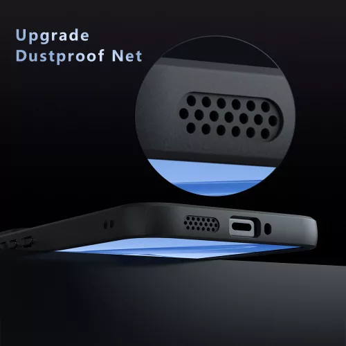 Techsuit - PureFrost MagSafe Ütésálló tok Ütésálló tok - Xiaomi Poco F8 Ultra - Matt fekete