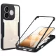 Techsuit - ColorVerse 360 tok kijelzővédővel - Honor 600 Lite - Fekete