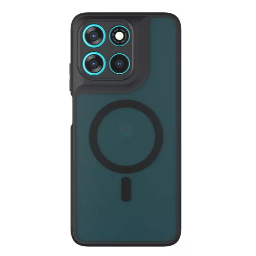 Techsuit - PureFrost MagSafe Ütésálló tok Ütésálló tok - Motorola Moto G77 / G67 - Matt fekete