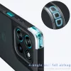 Techsuit - PureFrost MagSafe Ütésálló tok Ütésálló tok - Motorola Moto G77 / G67 - Matt fekete