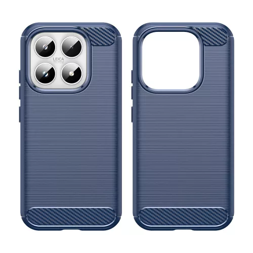 Techsuit - Carbon szilikon tok - Xiaomi 17 - Kék
