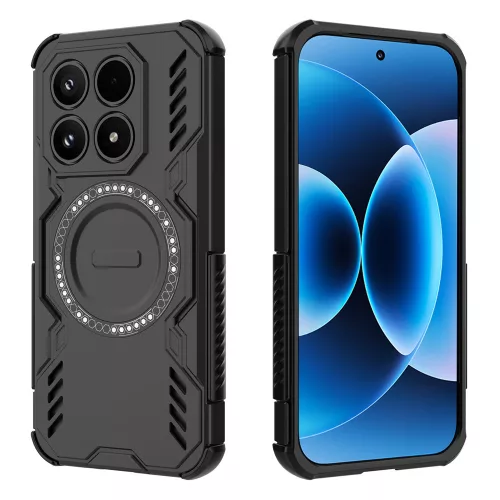 Techsuit - ArmorMag ütésálló tok - Xiaomi 17 - Fekete