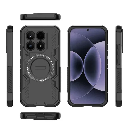 Techsuit - ArmorMag ütésálló tok - Xiaomi 17 - Fekete
