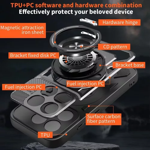 Techsuit - RuggedCam - Xiaomi 17 - Black