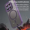 Techsuit - HaloFrost II MagSafe tok - Xiaomi 17 - Lila