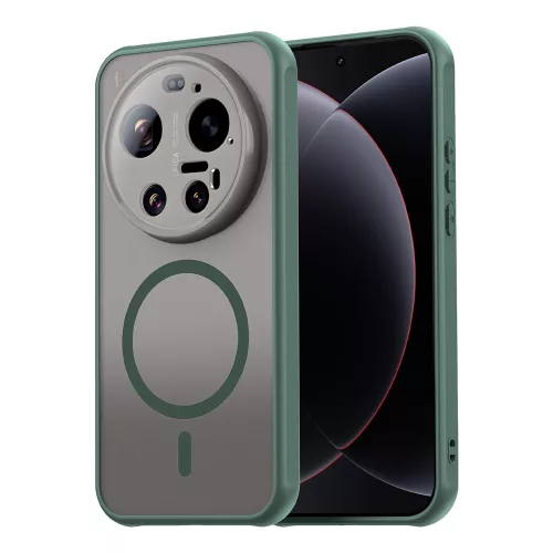 Techsuit - HaloFrost II MagSafe tok - Xiaomi 17 Ultra - Zöld