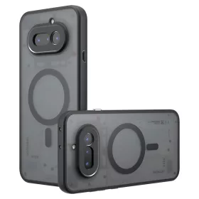   Techsuit - PureFrost MagSafe Ütésálló tok Ütésálló tok - Nothing Phone (4a) - Matt Fekete