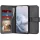 Techsuit - Diary Book kinyitható tok - Motorola Edge 70 Fusion - Fekete