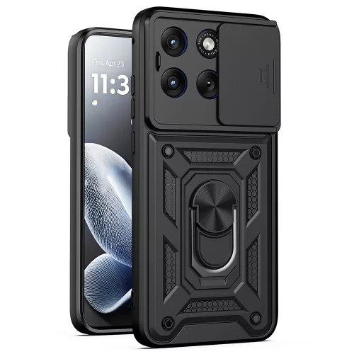 Techsuit - CamShield ütésálló tok - Motorola Edge 70 Fusion - Fekete