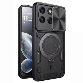   Techsuit - CamGuard Pro tok ütésálló tok - Motorola Edge 70 Fusion - Fekete