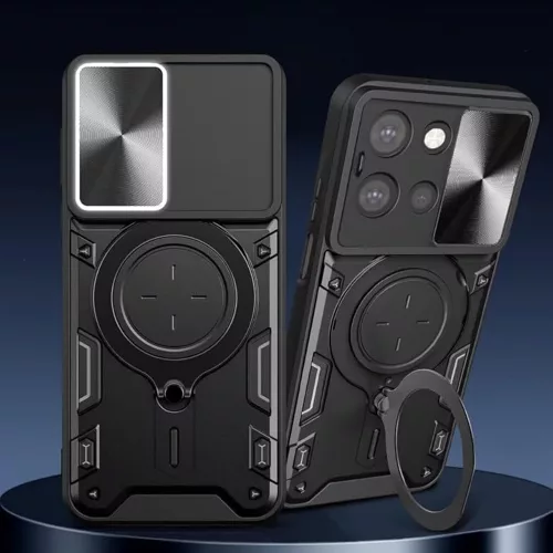 Techsuit - CamGuard Pro tok ütésálló tok - Motorola Edge 70 Fusion - Fekete