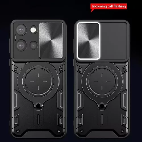 Techsuit - CamGuard Pro tok ütésálló tok - Motorola Edge 70 Fusion - Kék