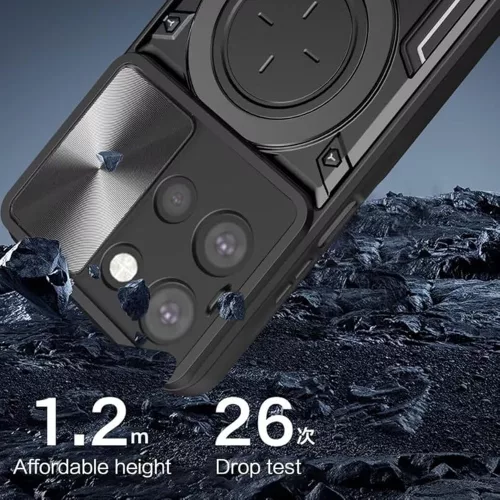 Techsuit - CamGuard Pro tok ütésálló tok - Motorola Edge 70 Fusion - Kék