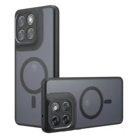   Techsuit - PureFrost MagSafe Ütésálló tok Ütésálló tok - Motorola Edge 70 Fusion - Matt Fekete
