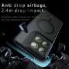 Techsuit - PureFrost MagSafe Ütésálló tok Ütésálló tok - Motorola Edge 70 Fusion - Matt Fekete