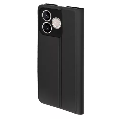 Techsuit - Magskin Book kinyitható tok - Honor 600 Lite - Fekete