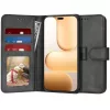 Techsuit - Diary Book kinyitható tok - Honor 600 Lite - Fekete