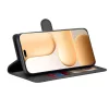 Techsuit - Diary Book kinyitható tok - Honor 600 Lite - Fekete