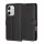 Techsuit - Leather Folio kinyitható tok - Honor 600 Lite - Fekete