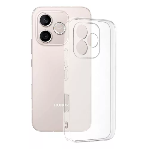 Techsuit - Clear Silicone - Honor 600 Lite - Átlátszó tok