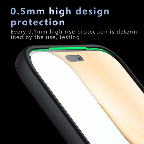Techsuit - PureFrost MagSafe Ütésálló tok Ütésálló tok - Honor 600 Lite - Matt fekete