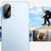 Techsuit - Full Camera - Kameravédő üvegfólia - Xiaomi Poco X8 Pro - Fekete