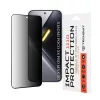 Techsuit - 111D Privacy betekintésgátló üvegfólia - Xiaomi Poco X8 Pro Max - Fekete