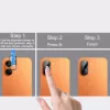 Techsuit - Full Camera - Kameravédő üvegfólia - Xiaomi Poco X8 Pro Max - Fekete