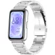 Techsuit - Watchband (W010) - Huawei Band 11 / Band 11 Pro - Silver