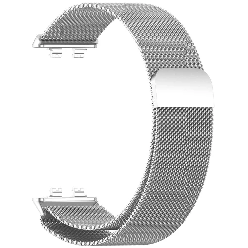 Techsuit - Watchband (W009) - Huawei Band 11 / Band 11 Pro - Silver