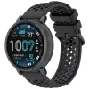 Techsuit - Watchband 22mm (W083) - Amazfit Active Max/Samsung Galaxy Watch (46mm)/Watch 3/Gear S3/Amazfit GTR/GTR 2 - Black