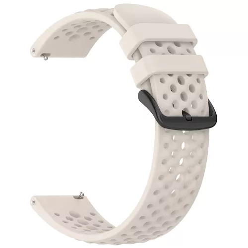 Techsuit - Watchband 22mm (W083) - Amazfit Active Max/Samsung Galaxy Watch (46mm)/Watch 3/Gear S3/Amazfit GTR/GTR 2 - White