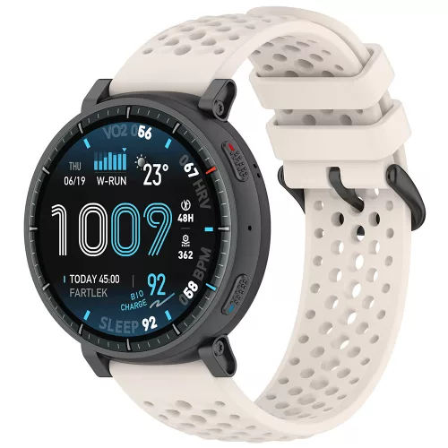 Techsuit - Watchband 22mm (W083) - Amazfit Active Max/Samsung Galaxy Watch (46mm)/Watch 3/Gear S3/Amazfit GTR/GTR 2 - White