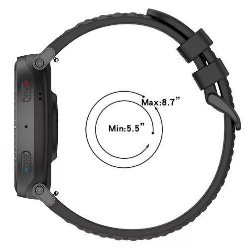 Techsuit - Watchband 22mm (W083) - Amazfit Active Max/Samsung Galaxy Watch (46mm)/Watch 3/Gear S3/Amazfit GTR/GTR 2 - White