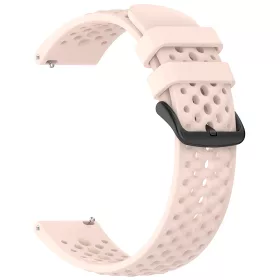   Techsuit - Watchband 22mm (W083) - Amazfit Active Max/Samsung Galaxy Watch (46mm)/Watch 3/Gear S3/Amazfit GTR/GTR 2 - Pink