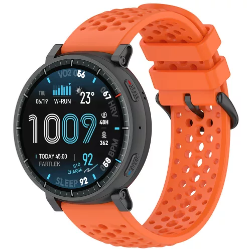 Techsuit - Watchband 22mm (W083) - Amazfit Active Max/Samsung Galaxy Watch (46mm)/Watch 3/Gear S3/Amazfit GTR/GTR 2 - Orange