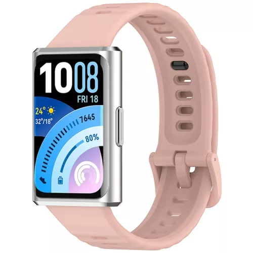 Techsuit - Watchband (W082) - Huawei Band 11 / Band 11 Pro - Pink