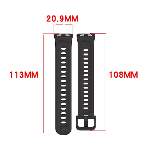 Techsuit - Watchband (W082) - Huawei Band 11 / Band 11 Pro - Mint Green