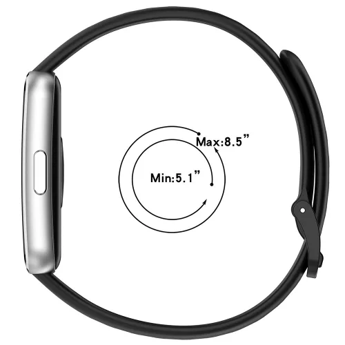 Techsuit - Watchband (W081) - Huawei Band 11 / Band 11 Pro - Navy Blue