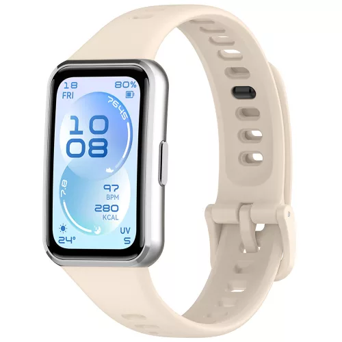 Techsuit - Watchband (W081) - Huawei Band 11 / Band 11 Pro - Cream