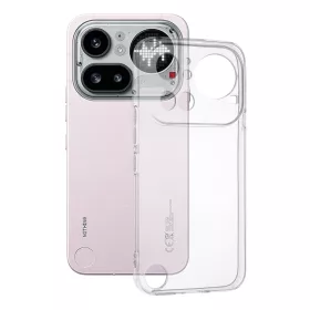   Techsuit - Clear Silicone tok - Nothing Phone (4a) Pro - Átlátszó
