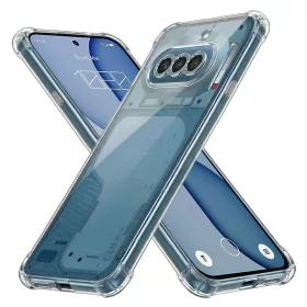   Techsuit - Shockproof Átlátszó Ütésálló Szilikon tok - Nothing Phone (4a) - Átlátszó