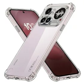   Techsuit - Shockproof Átlátszó Ütésálló Szilikon tok - Nothing Phone (4a) Pro - Átlátszó