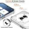 Techsuit - Shockproof Átlátszó Ütésálló Szilikon tok - Nothing Phone (4a) Pro - Átlátszó