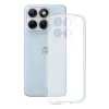 Techsuit - Clear Silicone tok - Motorola Edge 70 Fusion - Átlátszó