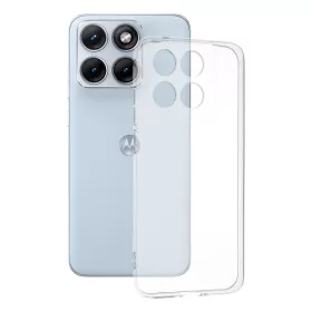   Techsuit - Clear Silicone tok - Motorola Edge 70 Fusion - Átlátszó
